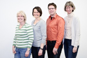 Der neue Vorstand v.l.n.r. Dr. Patricia Nischwitz, Petra Ruppel, Christoph Köllner, Dr. Sigrid Benfer